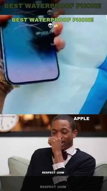 Лучшая водонепроницаемость #samsung #iphone