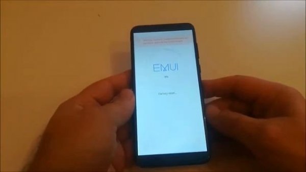 Huawei p smart 2018 factory reset