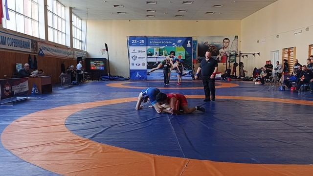 Первенство России по спорту глухих, вольная борьба, U23, 23-25.03.2025г-15 Глухов Владимир смотреть онлайн