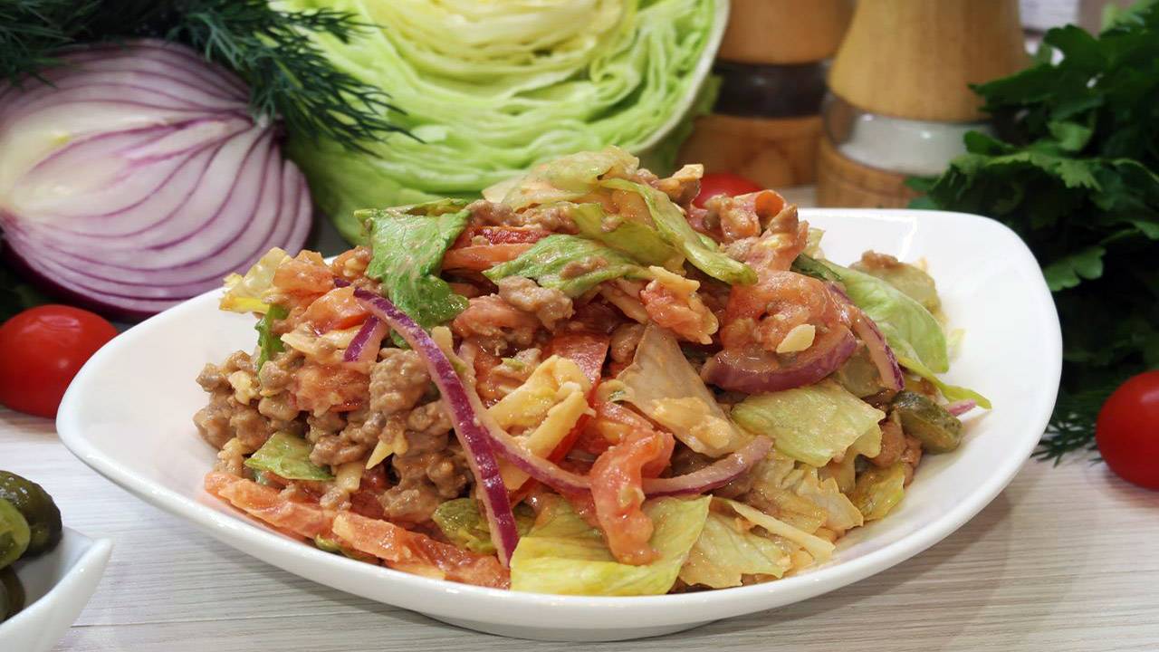 Как Приготовить Легендарный Салат Биг Мак Дома смотреть онлайн