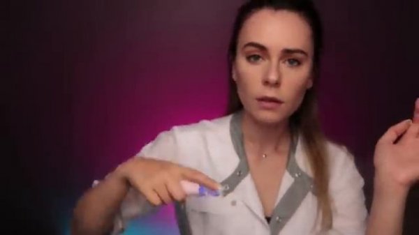 АСМР НЕЖНЫЙ ОСМОТР И ЧИСТКА ЛИЦА