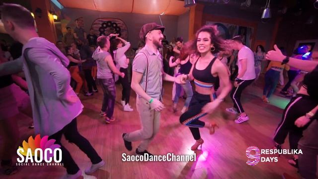 Vsevolod Bogomol And Sophia Adalis Salsa Dancing At Respublika Days 9, Sunday 05.05.2019 (SC)
