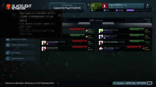 Blacklight Retribution Gameplay #49 Uno Vs FE4R Clan Battle