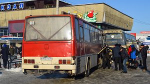 Звук двигателя автобуса Икарус-256.74 (Ikarus 256.74)