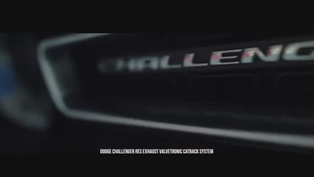 Управляемая выхлопная система RES-EXHAUST для Dodge Challenger 2015-2019 3.6NA (нерж)