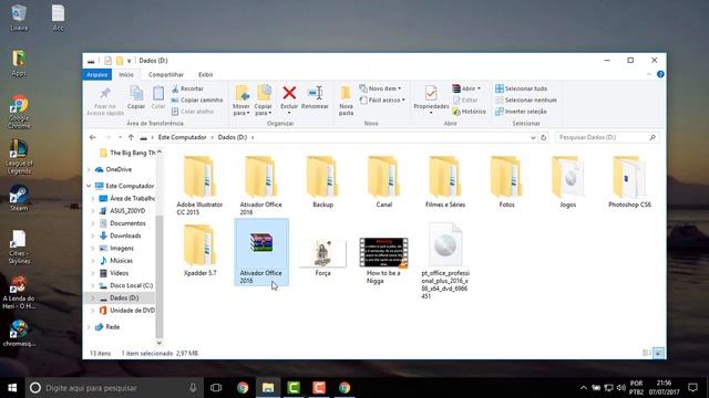 Como Baixar e Ativar Office 365 32 e 64 Bits смотреть онлайн