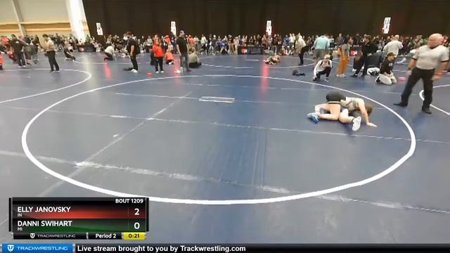 138 Lbs Cons. Round 1 - Danni Swihart, MI Vs Elly Janovsky, IN 1a85 смотреть онлайн