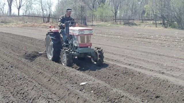 Май на дворе, ТРАКТОР в огороде