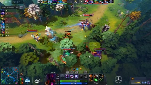 Dota 2 - Forward vs. Team Secret - Game 1 - Group A R2 - ESL One Katowice 2019 смотреть онлайн