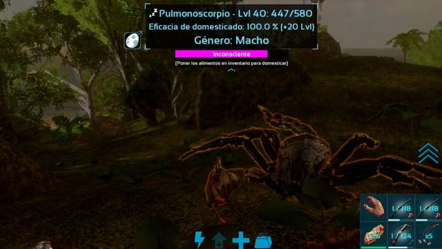 Tutorial Como Tamear Un Pulmonoscorpio | Facil y Rapida | ARK: Survival Evolved Mobile |Obelisko64| смотреть онлайн