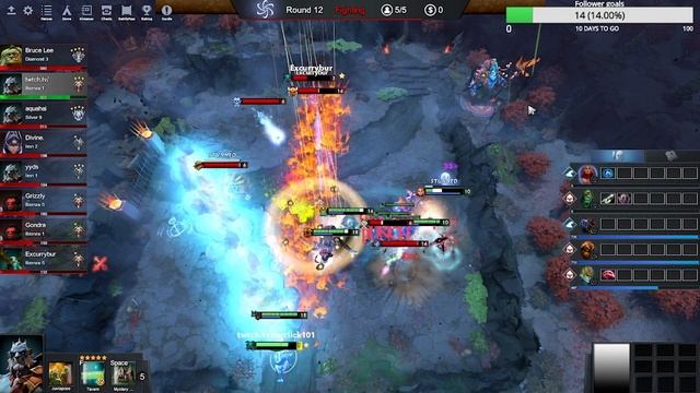 40K Damage Echo Slam! MrClick Play Dota 2 Atomic War смотреть онлайн