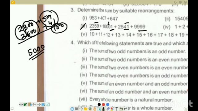 Exercise 3.1/Chapter #3/ Operations Whole Numbers/Mathematics - class 6 /RD Sharma/complete solutio смотреть онлайн