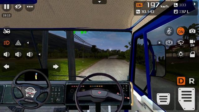 Truck Kamaz 44108 Timber For Bus Simulator Indonesia (BUSSID) #152 - Best Android Gameplay смотреть онлайн