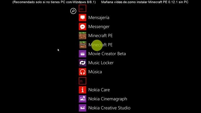 Tutos WP - Minecraft PE 0.12.1 para Windows Phone + descarga (MEGA) смотреть онлайн