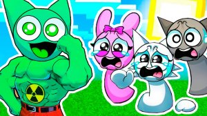 ВСЕ СПРУНКИ В ШОКЕ от КАЧКА ТОКСИКА СПРУНКА В МАЙНКРАФТ