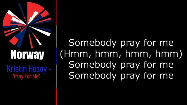 Eurovision 2020 - Norway (Melodi Grand Prix 2020) - Kristin Husøy - "Pray For Me" [Lyric Video] смотреть онлайн
