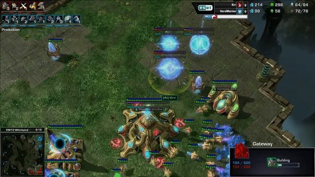 HeroMarine vs Krr - Game 1 - Eset Masters S2 Final смотреть онлайн