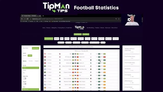Tipman Footy Stats Intro (part1) смотреть онлайн