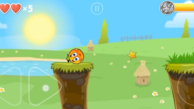 Red Ball 4 Зелёные холмы 8 уровень