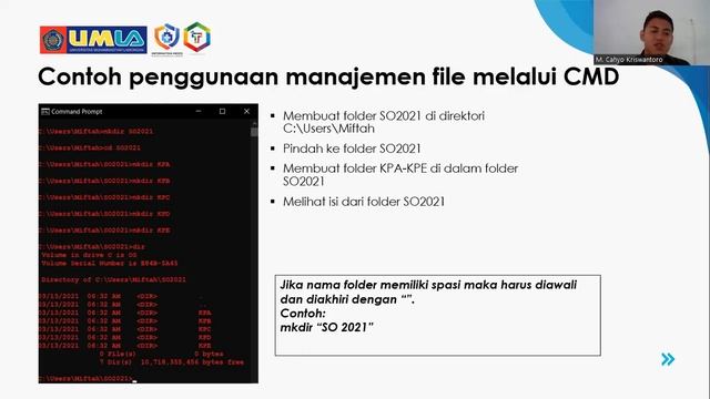 Week 6 - Sistem Operasi Windows Command Line Interface M. Cahyo Kriswantoro, S.Kom., M.Tr.Kom смотреть онлайн
