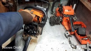 Не подает масло на цепь Stihl MS-361.Легко исправить проблему!