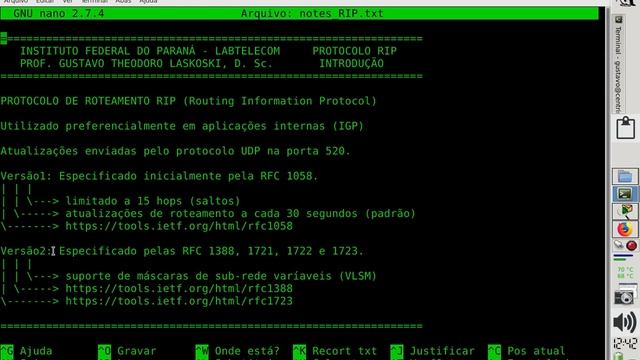 IFPR Labtelecom: Packet Tracer, Protocolo de roteamento RIP (Parte 2) смотреть онлайн