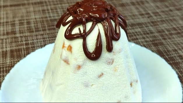 Простая творожная Пасха за 10 минут без яиц. смотреть онлайн