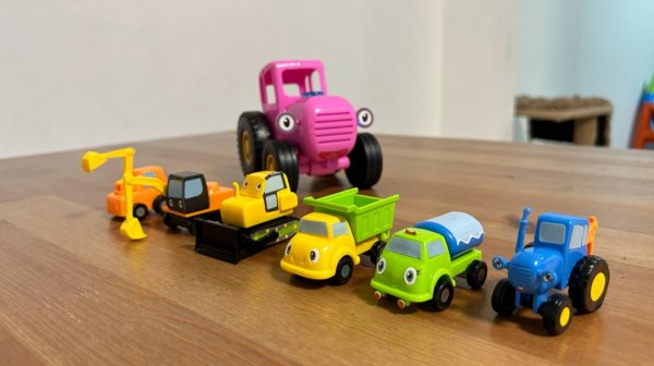 Распаковка сладких боксов sweet box - Синий Трактор