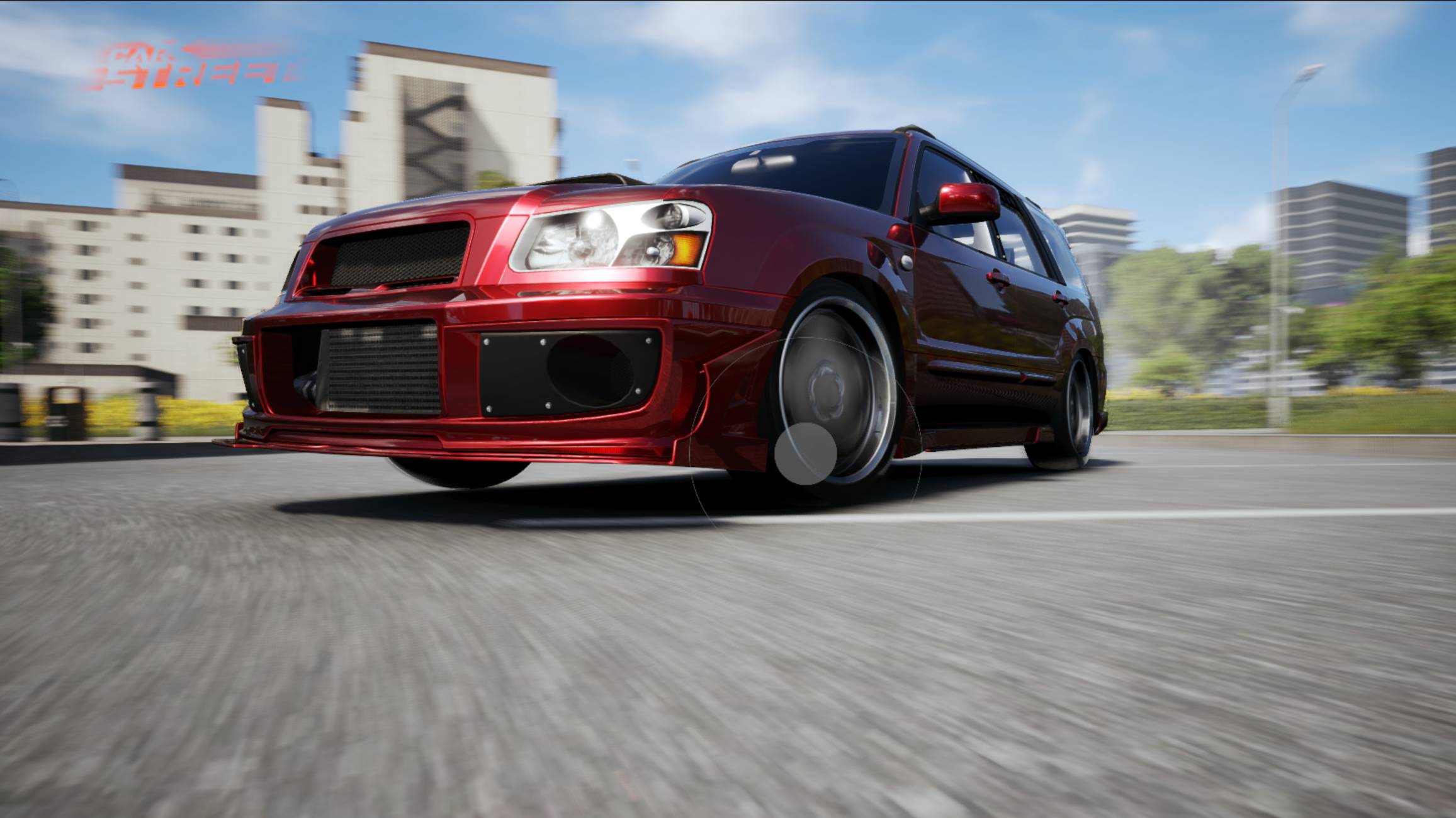 Subaru Тащит. Доставка в CarX Street