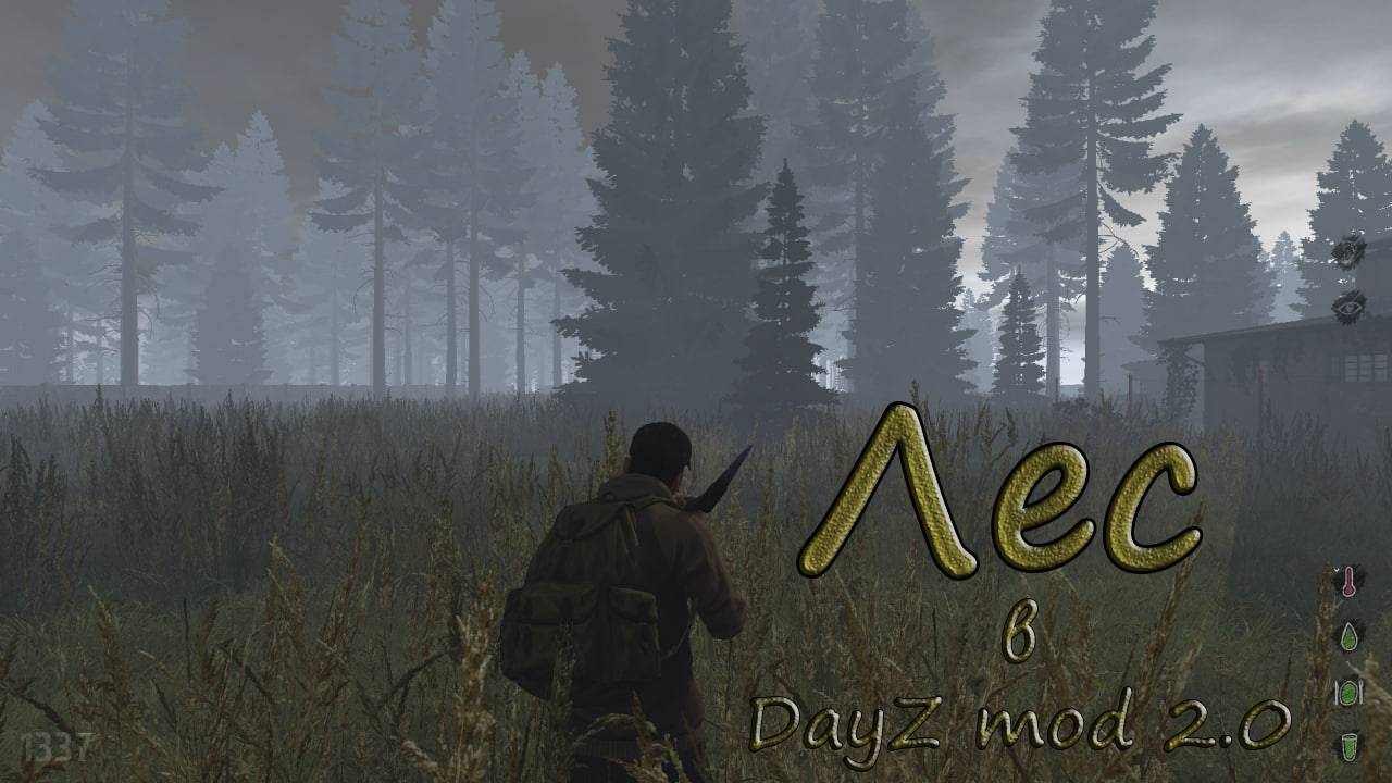 Лесистая местность в DayZ mod 2.0