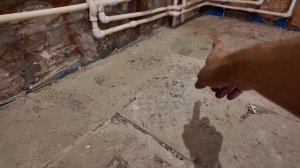 Стяжка пола в ванной👷♂️