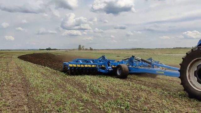 МИКС-9, дисковый мульчировщик, Ростовский завод Сельхозмашин. смотреть онлайн