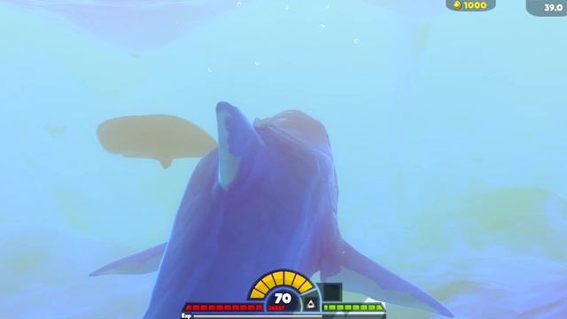 Feed & Grow Fish Megalodon SWALLOWS THE OCEAN?!?!?!?! смотреть онлайн