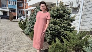 Платье из хлопка