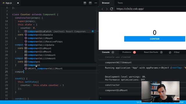 React Native - SmartMoney - 0506 - Ciclo de vida dos componentes React смотреть онлайн