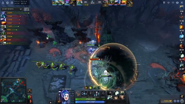 EG.Arteezy plays Arc Warden!!! Dota 2 7.19 смотреть онлайн
