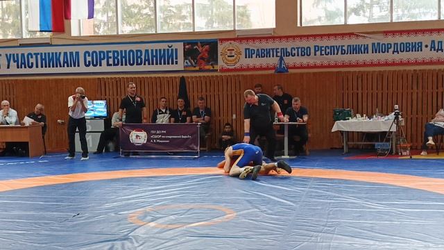 Первенство России по спорту глухих, греко-римская борьба, U23, 21-23.03.2025г-9 Глухов Владимир смотреть онлайн