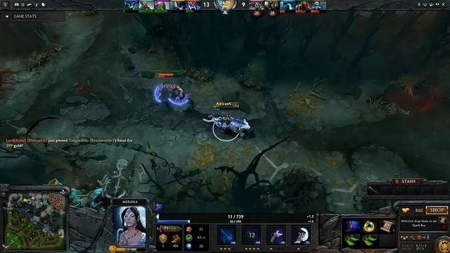 Anti mage fail - Mirana escape - DOTA2 смотреть онлайн