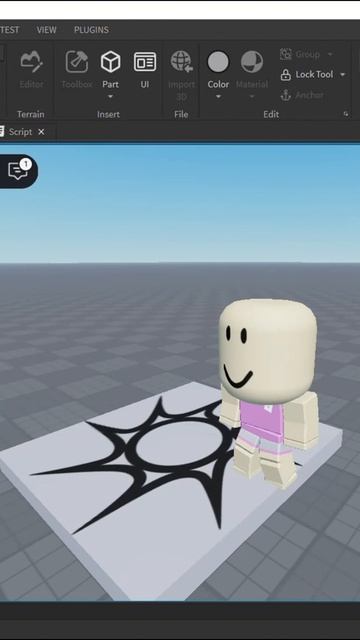 Рандомные части тела (скрипт для Роблокс Студио) #shorts смотреть онлайн