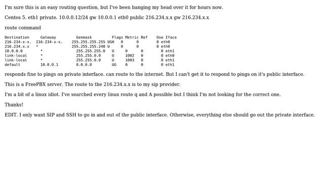 Server not responding to pings on external interface смотреть онлайн