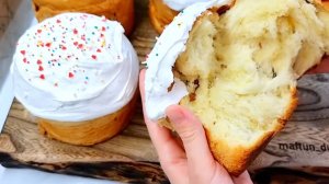 За этот рецепт я заплатила деньги. Сочный, волокнистый бриошь-кулич паска с платного мастер-класса