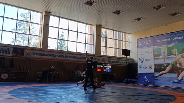 Первенство России спорт глухих вольная борьба U23, 23-25.03.2025-14 Сиражудинов Р.-Глухов В. 74 кг. смотреть онлайн