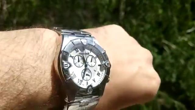 Часы Roberto Cavalli diamond белый циферблат хронограф нержавеющая сталь корпус 44мм цена 350$ смотреть онлайн