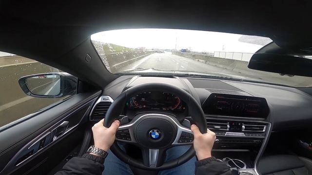 BMW 840d | POV TEST DRIVE смотреть онлайн