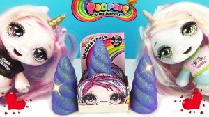 Пупси СЛАЙМ - РОГ ЕДИНОРОГА 2 серия СЛАЙМЫ меняют ЦВЕТ Poopsie Unicorn Crush Series 2 SLIME