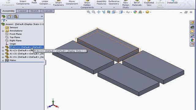 17 SolidWorks Advanced Assembly ( Feature Scope ) смотреть онлайн