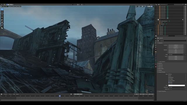 Blender 2.9 | Eevee realtime viewport demo | Temple смотреть онлайн