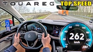 2025 VW Touareg 30 V6 ГИБРИД |  262КМ/МАКСИМАЛЬНАЯ СКОРОСТЬ на АВТОБАНЕ AutoTopNL