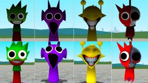 НОВЫЙ NEXTBOT INCREDIBOX HORROR SPRUNKI против 3D SPRUNKI HORROR FAMILY в Garry's Mod!