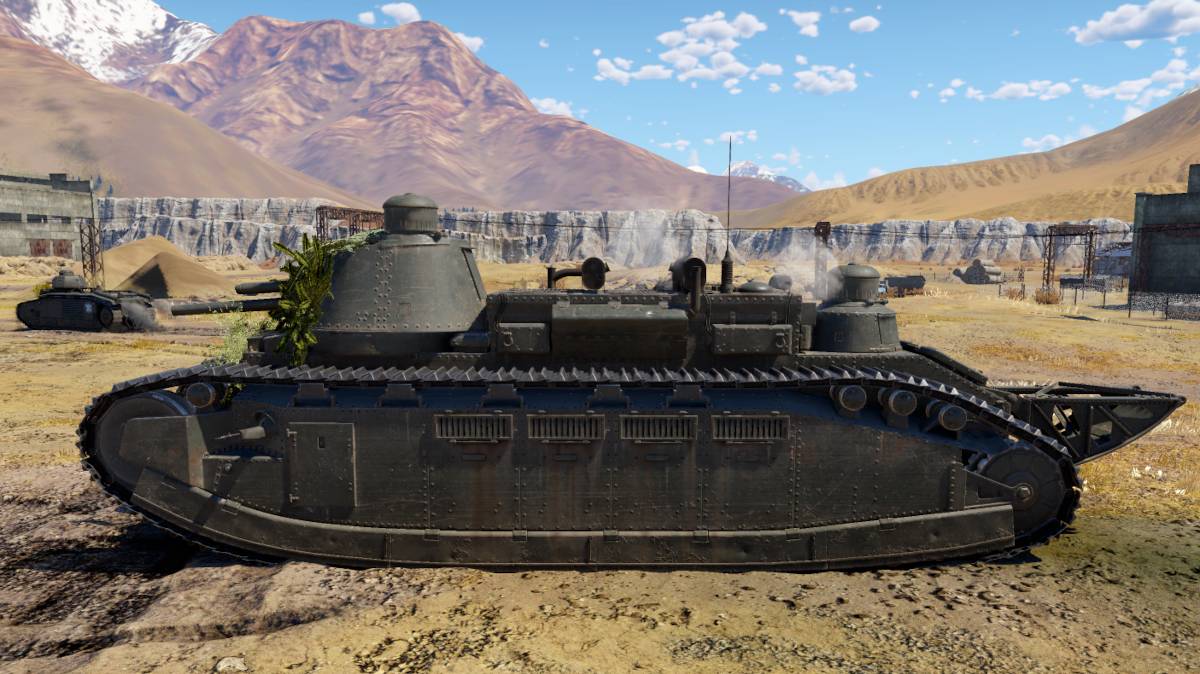 Бой на французском сверхтяжёлом танке Char 2C в War Thunder. смотреть онлайн